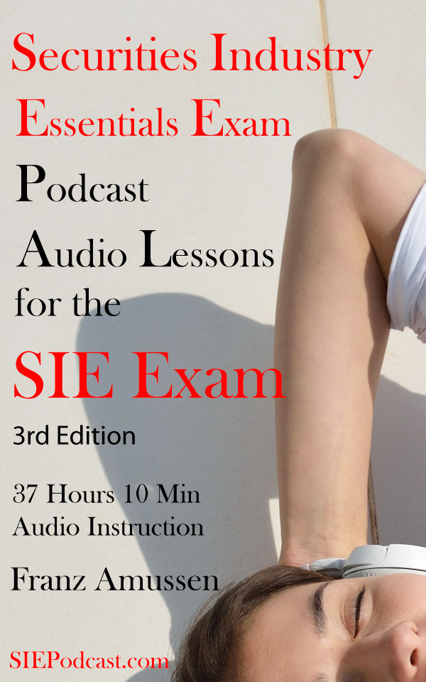 SIE Exam Audio Lessons book cover
